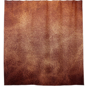 Classic Leather Texture Background Shower Curtain