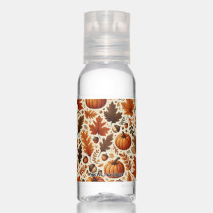 classic leaves/pumpkins/acorns Autumn  Hand Sanitizer