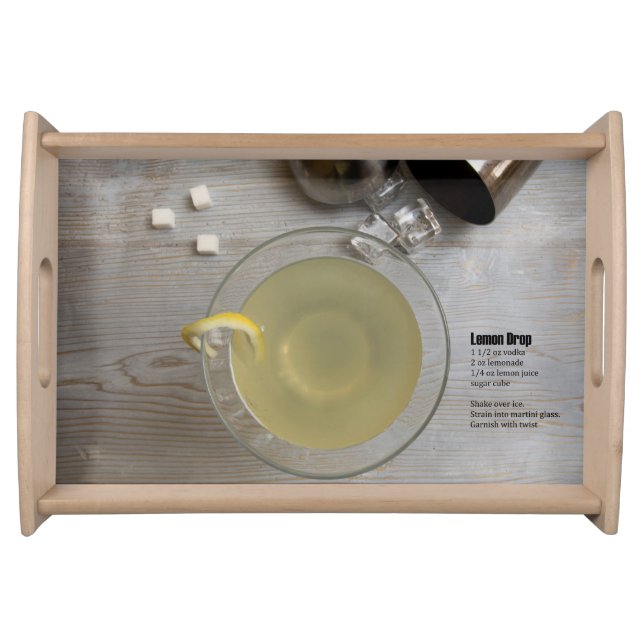 Classic Lemon Drop Serving Tray (Front)
