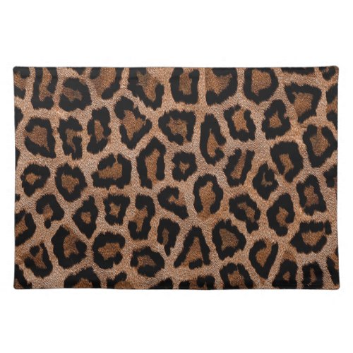 Classic Leopard Pattern Animal Print Cloth Placemat