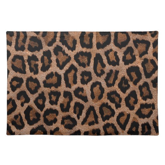 Classic Leopard Pattern Animal Print Cloth Placemat