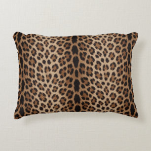 🐆 Classic Leopard Print Luxury Fashion Style 🐆 Accent Pillow