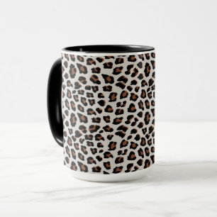 Classic Leopard Print Pattern Mug