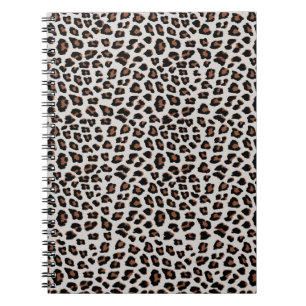 Classic Leopard Print Pattern Notebook
