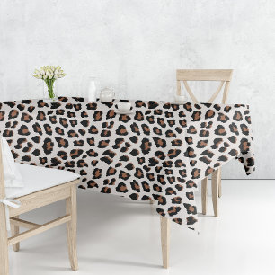 Classic Leopard Print Pattern Tablecloth