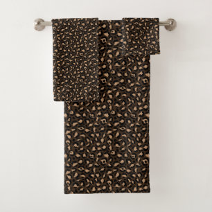 Classic Leopard Series Design 10 Bath Towel Set
