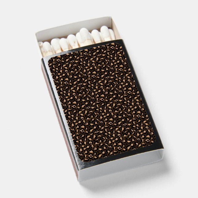 Classic Leopard Series Design 10   Matchboxes (Front Open)