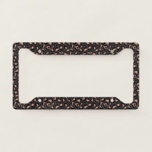 Classic Leopard Series Design 11  License Plate Frame