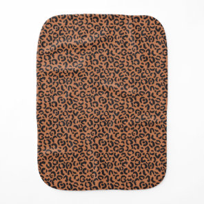Classic Leopard Series Design 13  Baby Burp Cloth