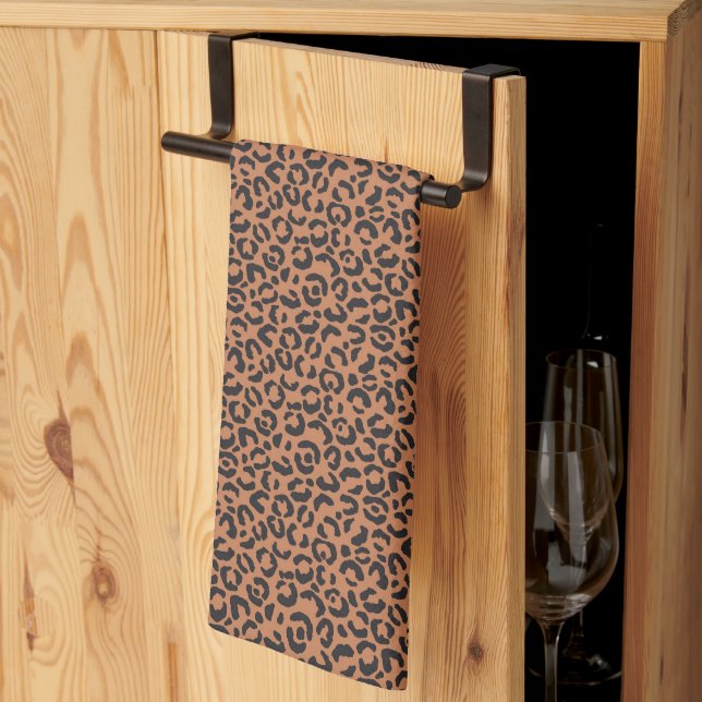 Classic Leopard Series Design 13   Kitchen Towel (Thirds Fold)