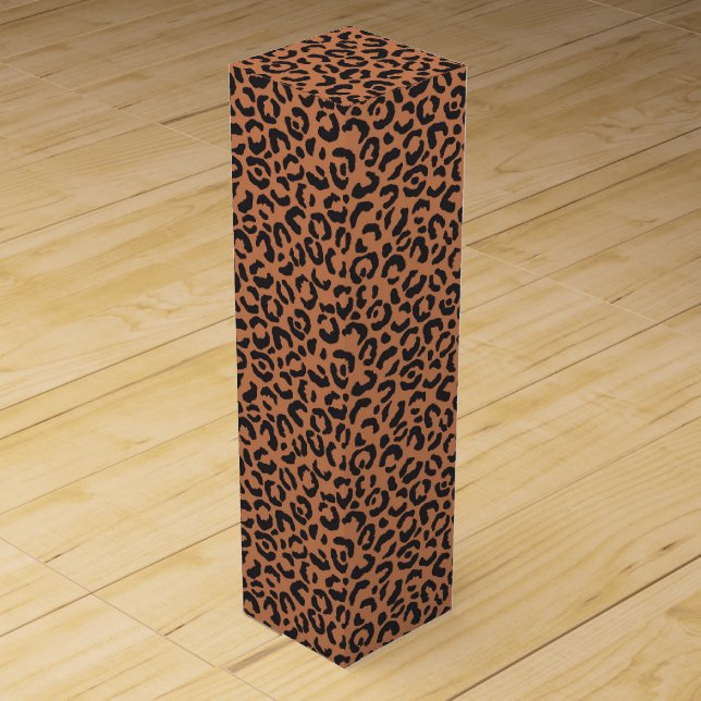 Classic Leopard Series Design 13  Wine Box (Front)