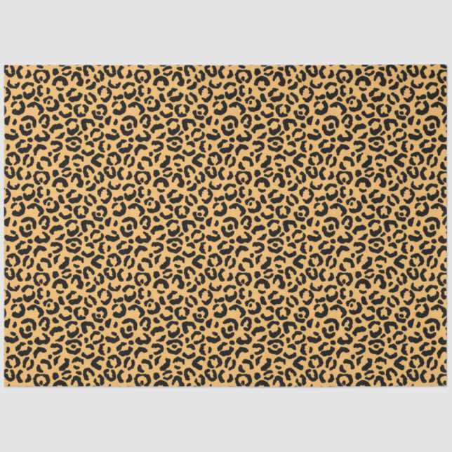 Classic Leopard Series Design 14 Tissue Paper (Front)