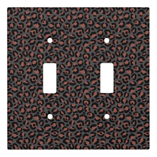 Classic Leopard Series Design 2  Light Switch Cover