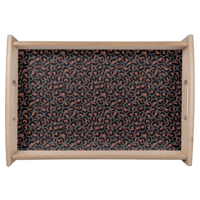 Classic Leopard Series Design 2  Serving Tray (Front)