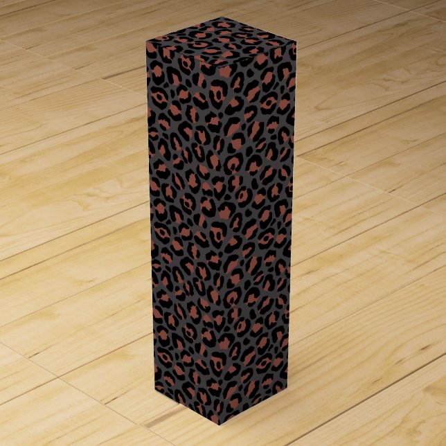 Classic Leopard Series Design 2  Wine Box (Front)