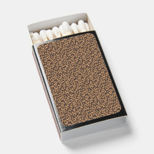 Classic Leopard Series Design 3   Matchboxes