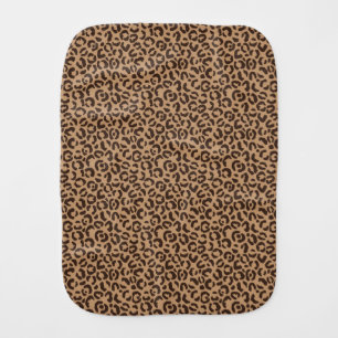 Classic Leopard Series Design 5 Baby Burp Cloth