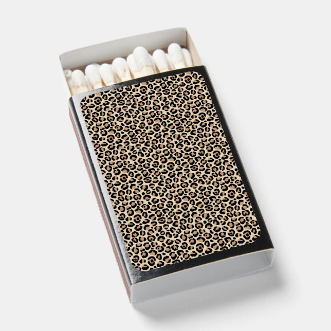 Classic Leopard Series Design 9 Matchboxes (Front Open)