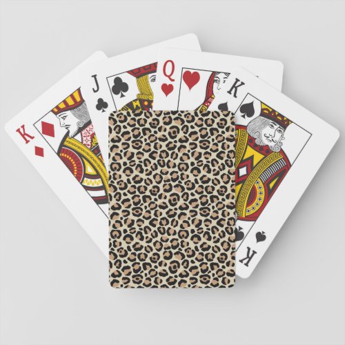 Classic Leopard Series Design 9   Poker Cards