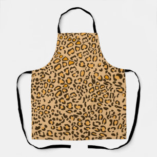 Classic Leopard Skin Fur Pattern Apron
