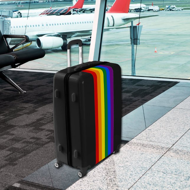 Classic LGBTQ Rainbow Pride Flag Luggage (Creator Uploaded)