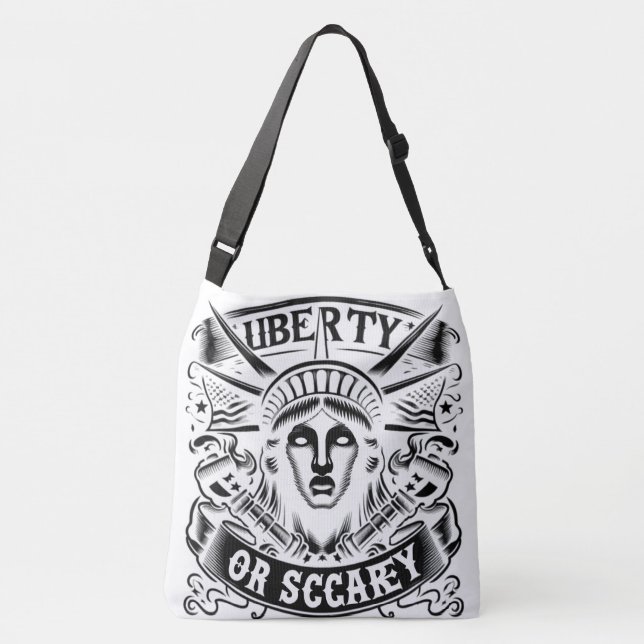  Classic Liberty or Scare Crossbody Bag (Back)