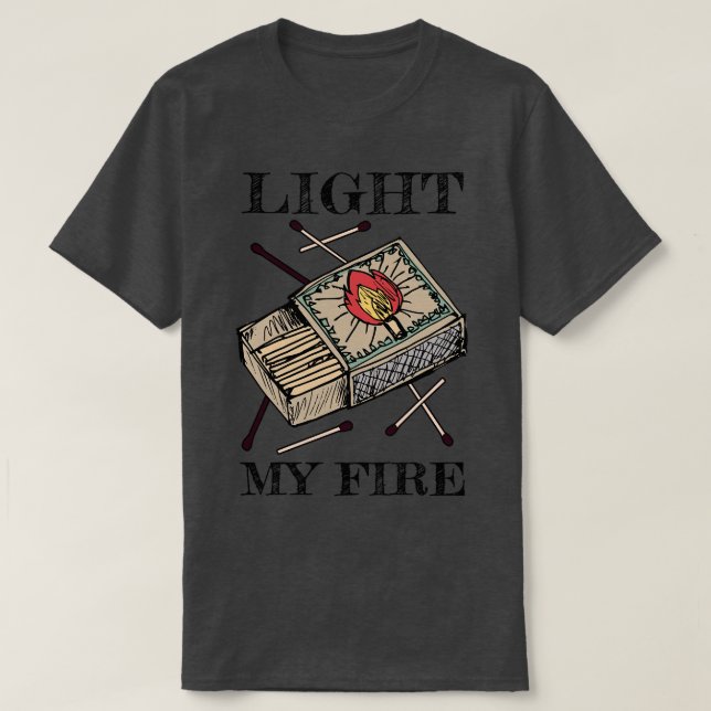 Classic Light Matchbox T-Shirt (Design Front)