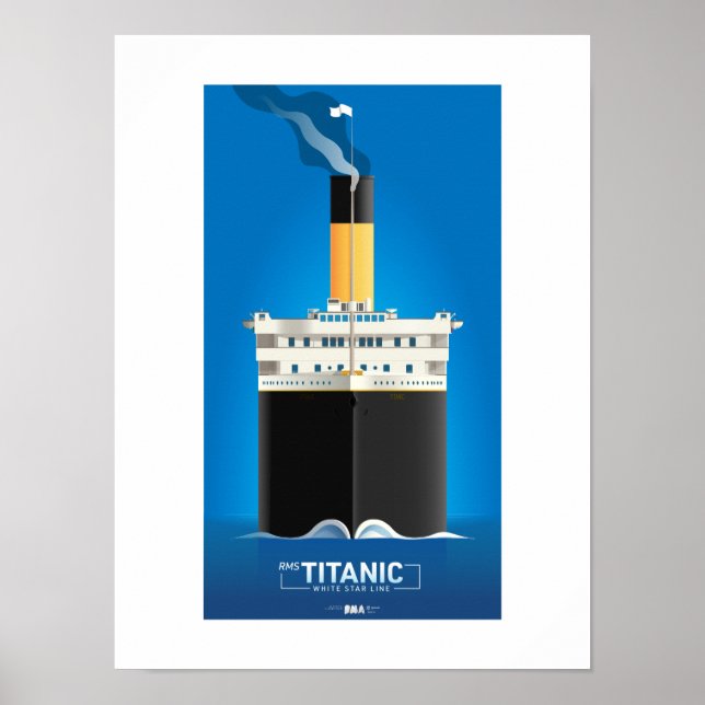 CLASSIC LINER SERIES - RMS Titanic Poster (Front)