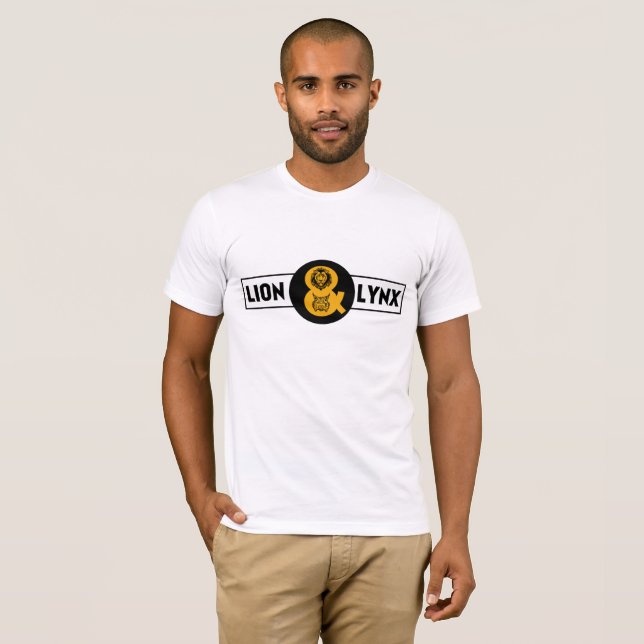 Classic Lion and Lynx T-Shirt (Front Full)