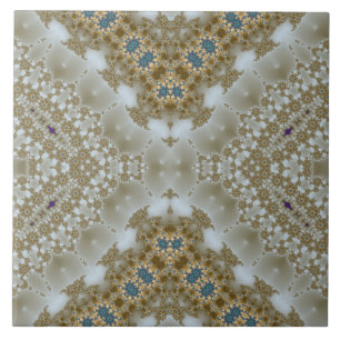 Classic liquid gold ceramic tile