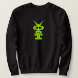Classic Logo Front -green Print Sweatshirt at Zazzle