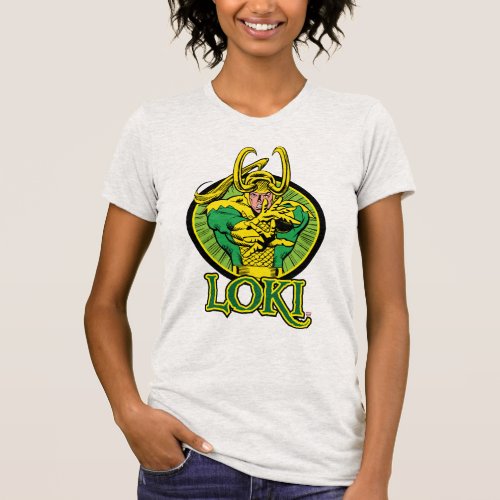 Classic Loki Character Badge T_Shirt