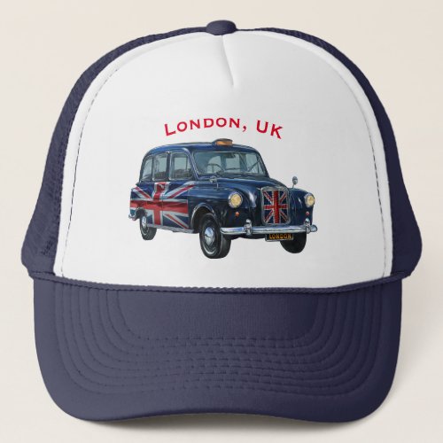 Classic London Taxicab Trucker Hat