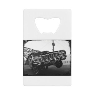 Classic Los Angeles Old School Lowrider Credit Card Bottle Opener