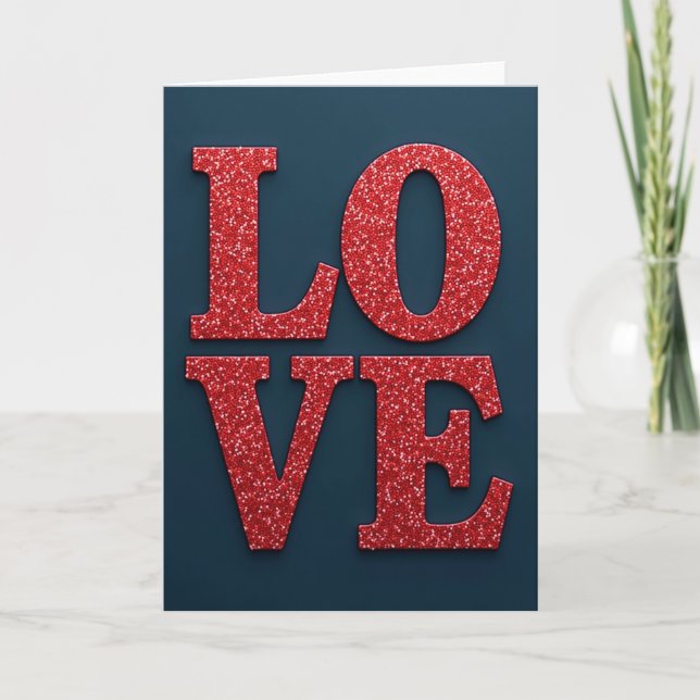 Classic Love Card (Front)