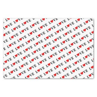 Classic LOVE Heart Motif Elegant