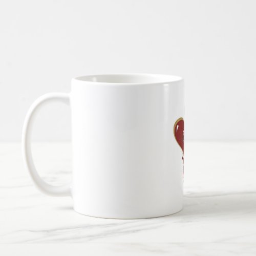 Classic Love Logo Mug Savor Every Sip with Sentim Coffee Mug