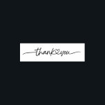 Classic Love Script Thank You Self-inking Stamp<br><div class="desc">The perfect way to put your mark thank you for any occasion!</div>