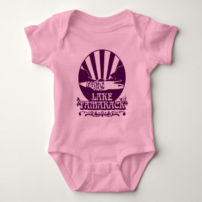 Classic LT design : Baby Girl Baby Bodysuit (Front)