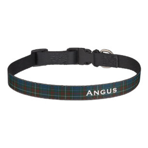 Classic MacConnell Tartan Plaid Custom Dog Collar