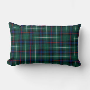 Classic MacDonald of the Isles Tartan Lumbar Pillow