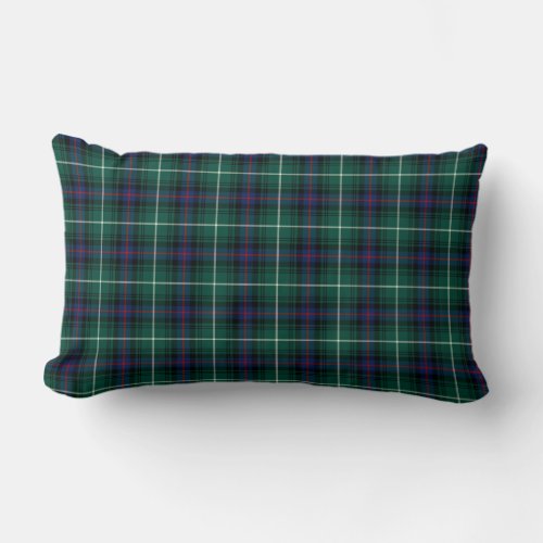 Classic MacDonald of the Isles Tartan Lumbar Pillow