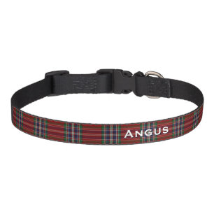 Classic MacFarlane Plaid Custom Dog Collar