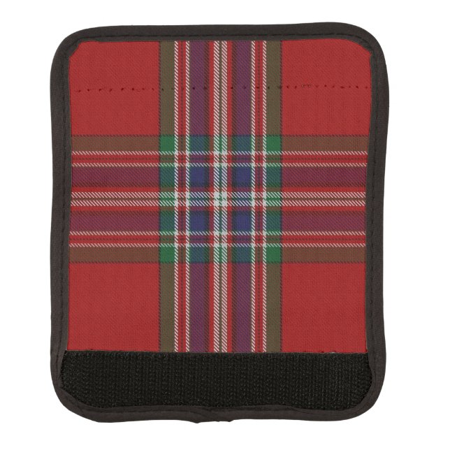 Classic MacFarlane Plaid Luggage Handle Wrap (Front)