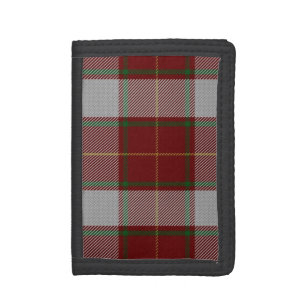 Classic Macfie Tartan Plaid Tri-fold Wallet