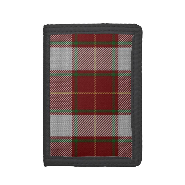 Classic Macfie Tartan Plaid Tri-fold Wallet (Front Vertical)