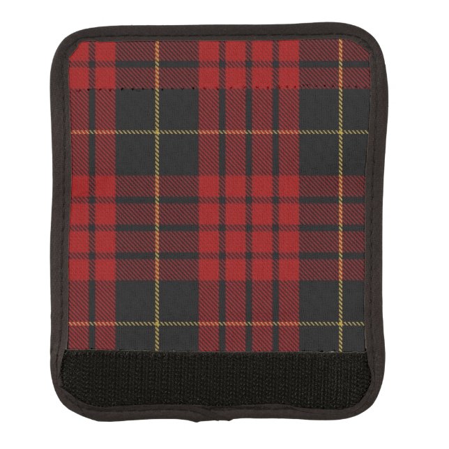 Classic MacQueen Plaid Luggage Handle Wrap (Front)