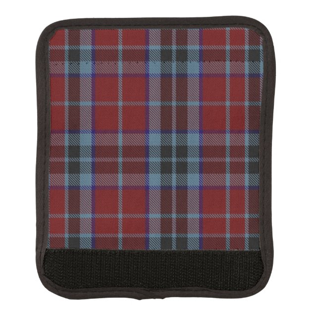 Classic MacTavish Plaid Luggage Handle Wrap (Front)