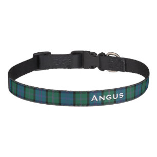 Classic MacThomas Plaid Custom Dog Collar