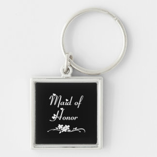 Classic Maid Of Honor Keychain